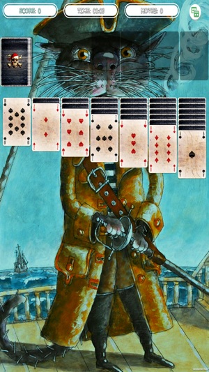 Solitaire - Cat Pirate Portrait(圖2)-速報App