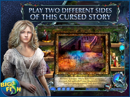 Dark Romance: Curse of Bluebeard - Hidden Objects iPad app afbeelding 3