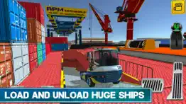 cargo crew: port truck driver iphone screenshot 1