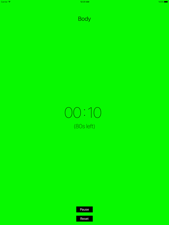 Public Panic - Color Coded Timer