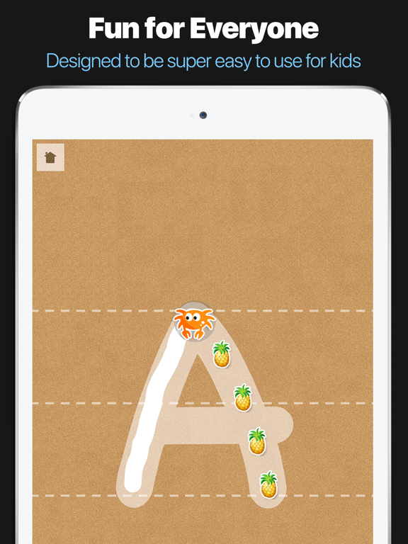 Little Writer Tracing App: Trace Letters & Numbers iPad screenshot 2 - Education app