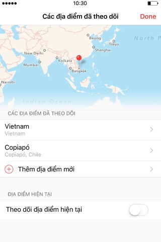 Ứng dụng hiểm họa cho Việt Nam screenshot 2