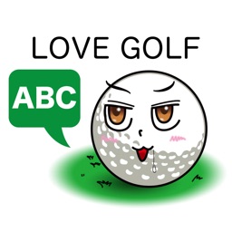 LoveGolfStickerEng