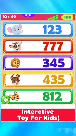 Game screenshot Baby Phone For Toddler To Learn Animal & Numbers hack