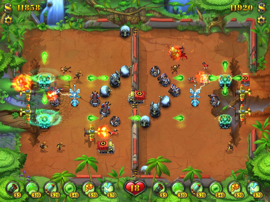 #4. Fieldrunners (iOS) Av: Subatomic Studios, LLC