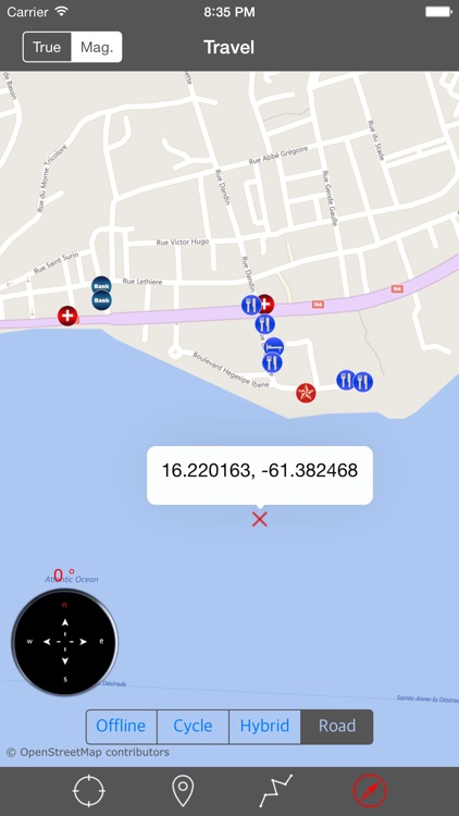 GUADELOUPE – GPS Travel Map Offline Navigator