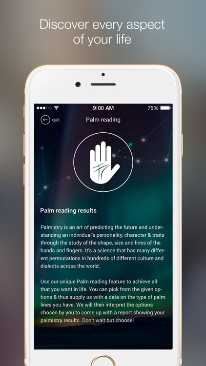 Palm Reader - Fortune telling and daily horoscope