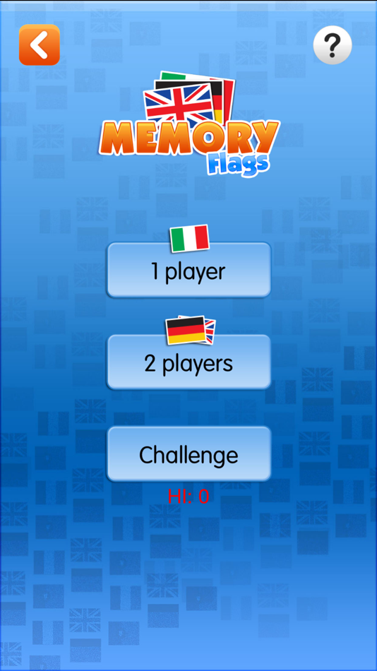 #2. Memory Flags Game (iOS) Podle: ExaMobile S.A.