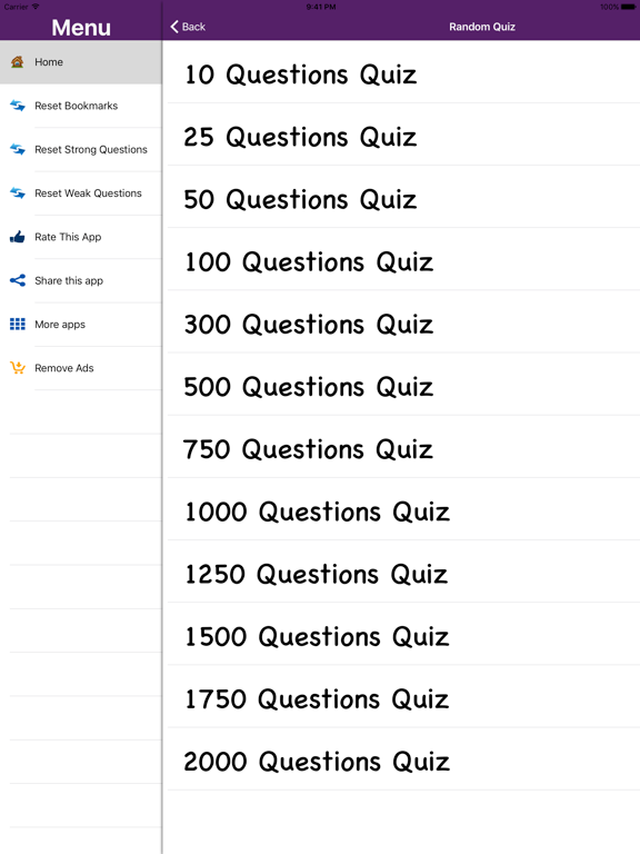 Civil Engineering Complete Quiz iPad screenshot