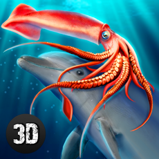 Activities of Squid Survival Simulator: Sea Animal Life 3D