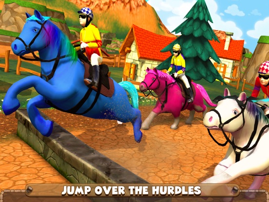 Speedy Pony : Racing Game iPad screenshot