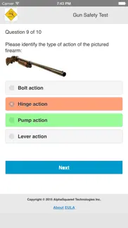 How to cancel & delete gun safety test 3