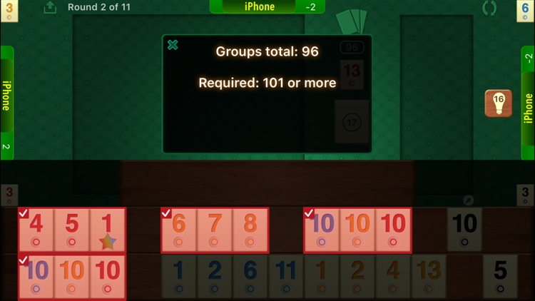 Okey 101 - classic Rummi kind board game screenshot-3