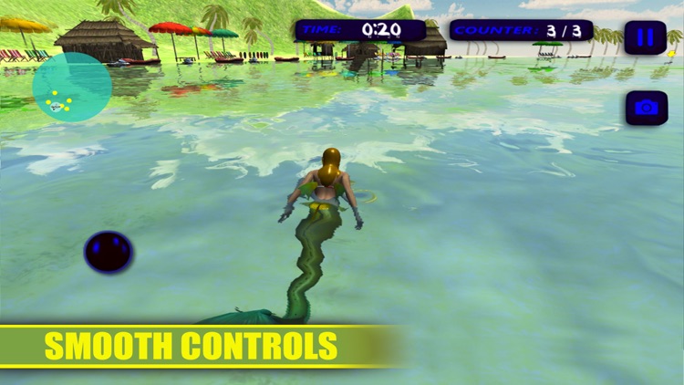 Mermaid Queen Attack Simulator 3D