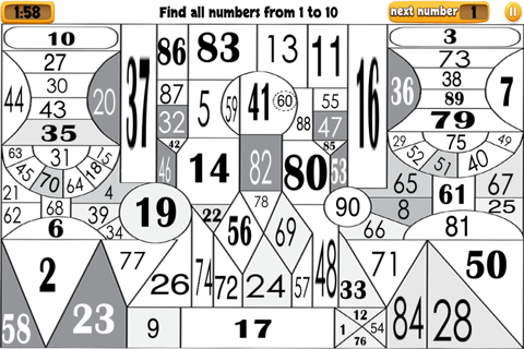 90 numbers screenshot 2