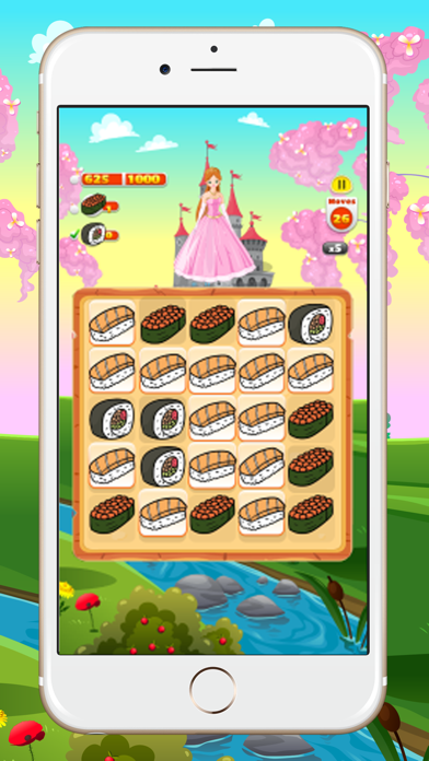 Screenshot #3 pour Princess Sushi - Girls Feed Foods Match