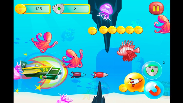 Sea War Submarine Battle