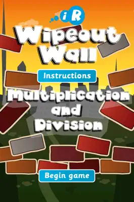 Game screenshot Wipeout Wall (Multiplication & Division) mod apk