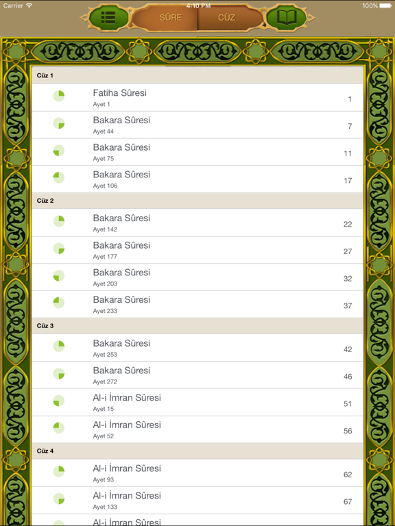 Fatih Çollak ile Kur'an Işığı iPad screenshot 5 - Education app