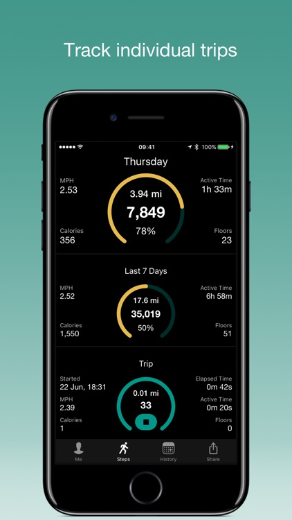Stepwise Pedometer screenshot-3