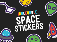 ‎Ibbleobble Space Stickers for iMessage