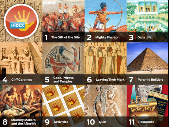Screenshot #2 for Ancient Egypt by KIDS DISCOVER
