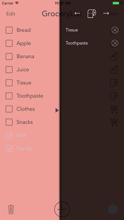 Grocery List Lite - A Simple Grocery List screenshot-3