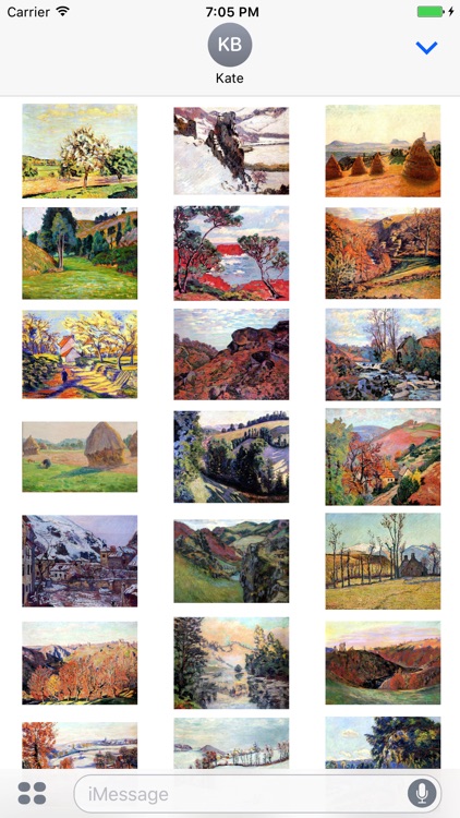 Armand Guillaumin Artworks Stickers