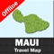 OFFLINE TRAVEL MAP WITH INTEGRATED POINT OF INTERESTS & USEFUL MAP FUNCTIONALITY AT SMALL PRICE