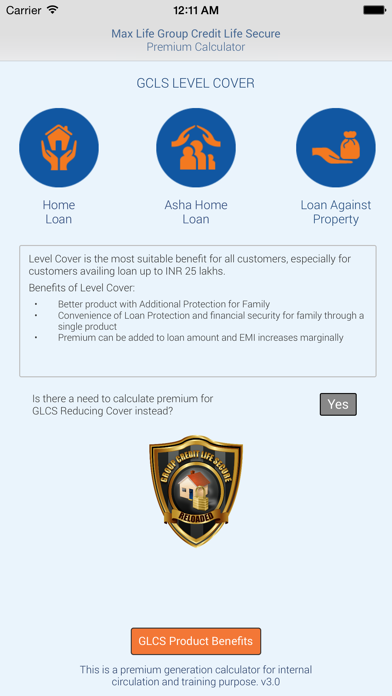 Screenshot #1 pour MaxLife Premium Calculator