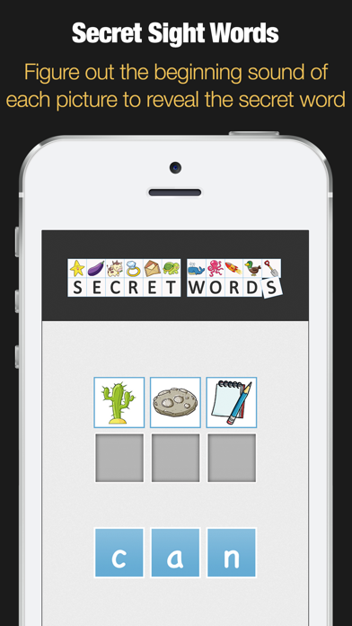 How to cancel & delete Secret Sight Words from iphone & ipad 1