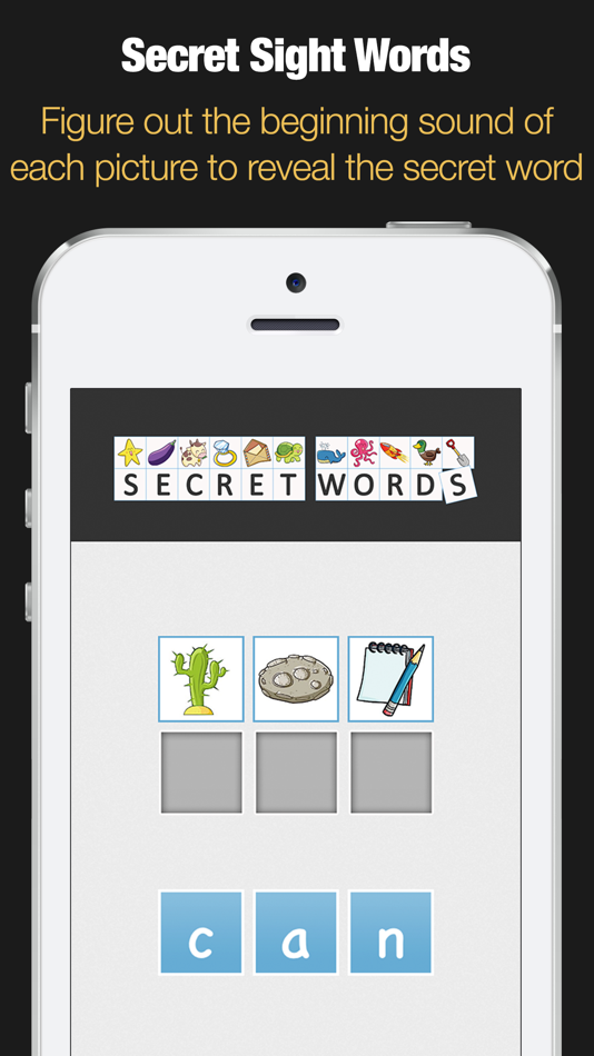 Secret Sight Words - 1.0 - (iOS)