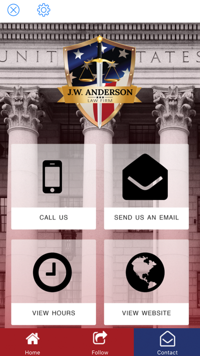 How to cancel & delete J.W. Anderson Law Firm from iphone & ipad 4