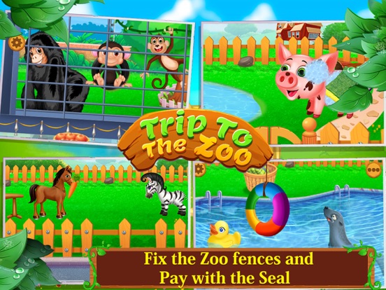 Screenshot #6 pour Kids Trip To The Zoo - Crazy Jungle Safari