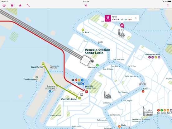 Screenshot #4 pour Venise Rail Map Lite