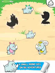 rhino evolution - clicker game ipad capturas de pantalla 2
