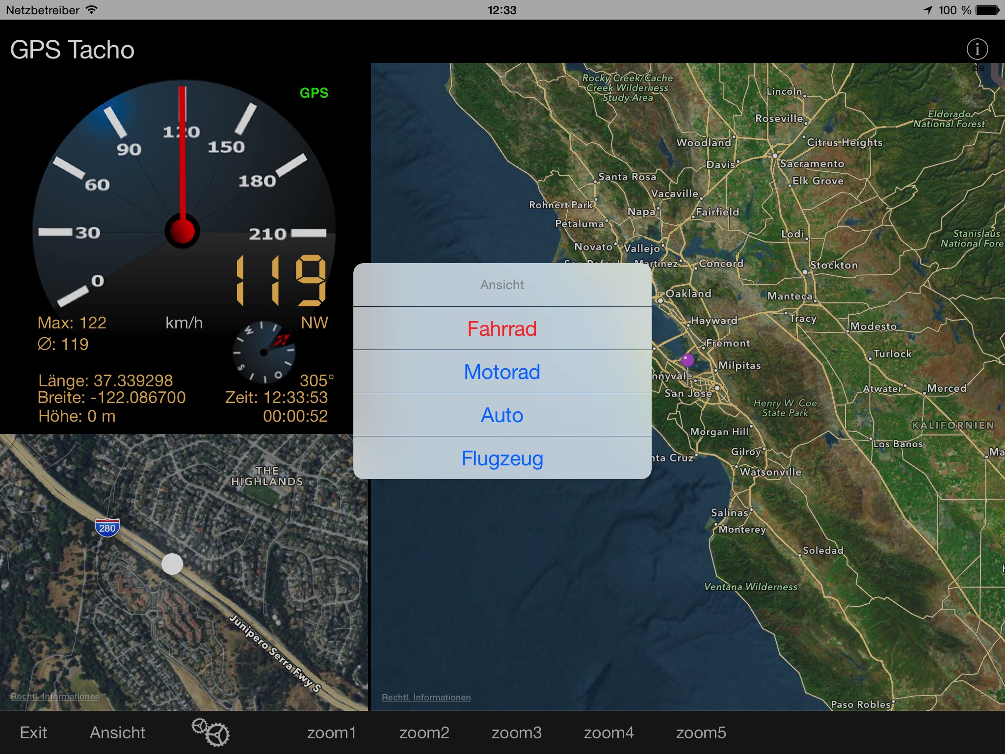 GPS-Speedometer screenshot 4