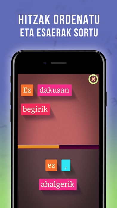 Screenshot #1 pour Esaera Zaharrak - Euskera