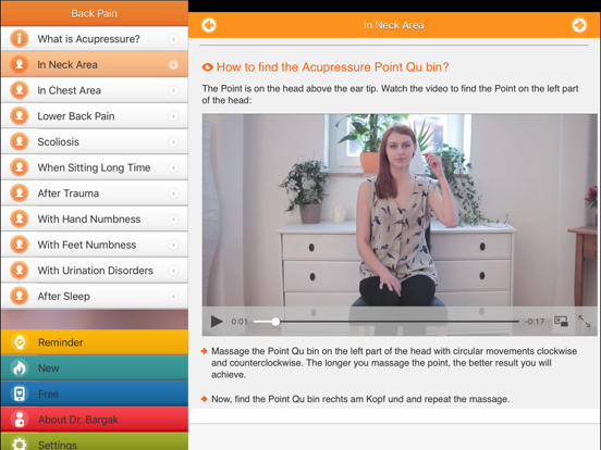 Screenshot #6 pour NO Back Pain - Instant Acupressure Self-Treatment!