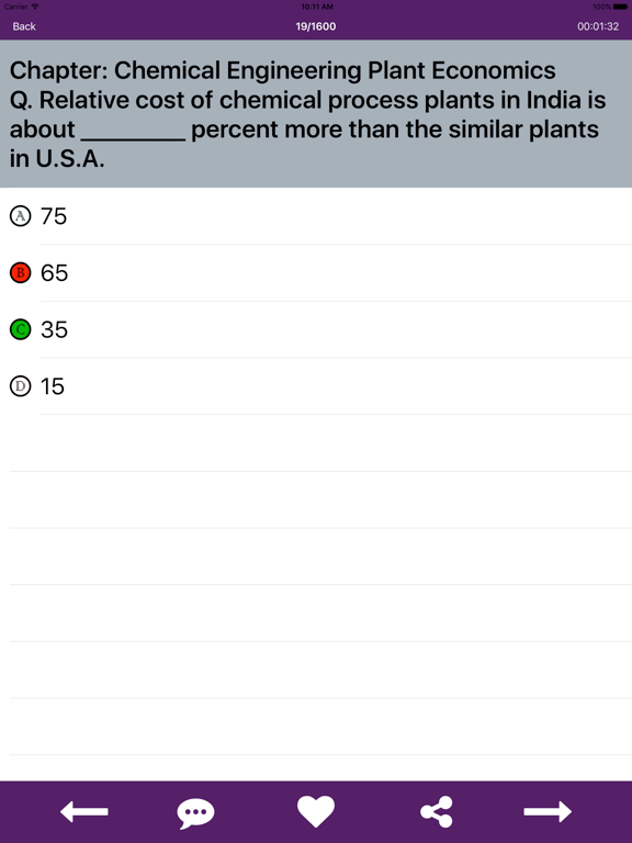 Chemical Engineering Complete Quiz iPad screenshot