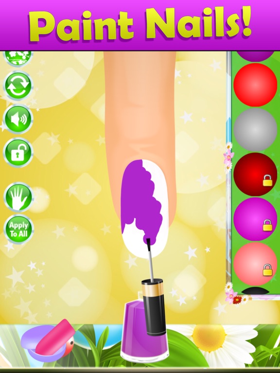 Screenshot #5 pour Summer Nail Spa Makeover Games