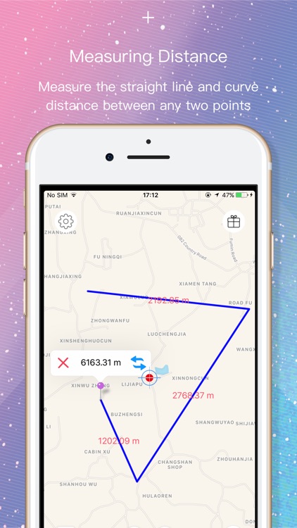 Planimeter  -  Measure the Distance & Area