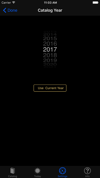 Meteor Shower Guide Screenshot