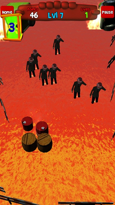 Screenshot #1 pour The ground becomes lava, suddenly