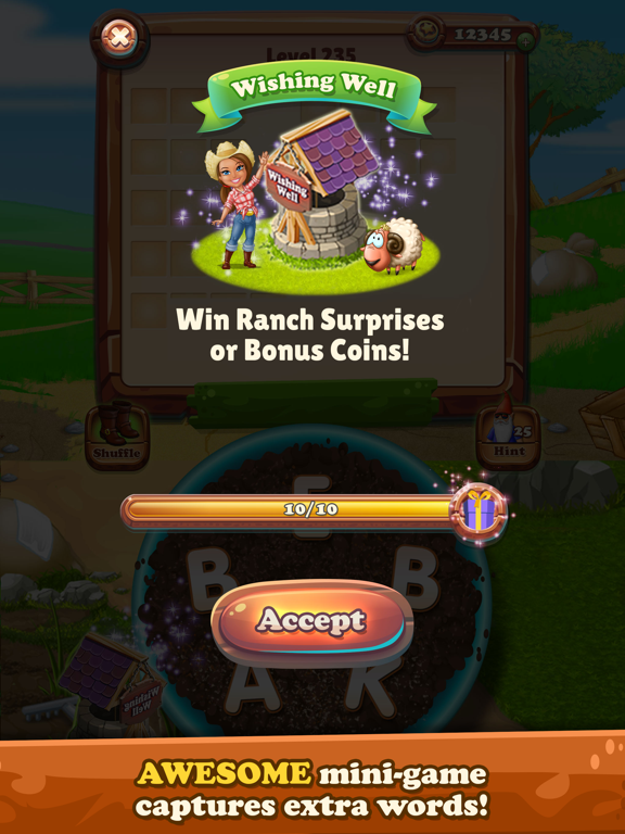 Word Ranch - Be A Word Search Puzzle Hero iPad screenshot 5 - Games app