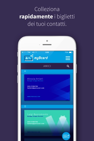 myBcard screenshot 3