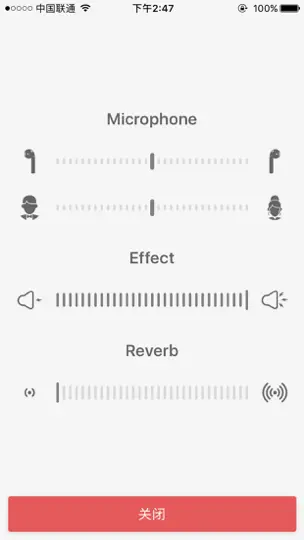 Capture d'écran de Microphone Mixer - Voice Memo Recorder Changer sur iPhone 3
