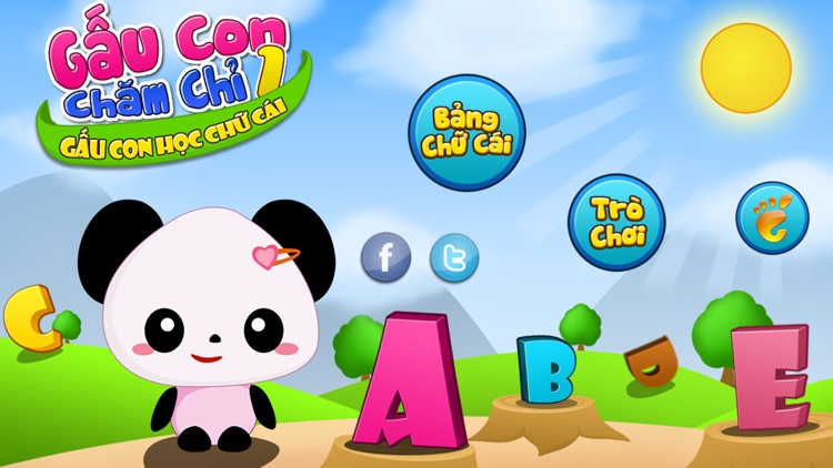 Gấu Con Học Chữ - Học Vui Cùng Bé