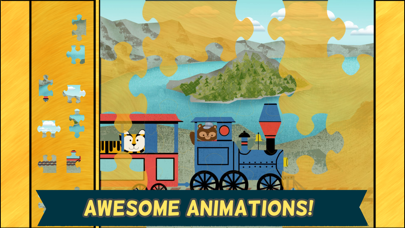 How to cancel & delete Train Games for Kids: Zoo Railroad Car Puzzles All from iphone & ipad 4