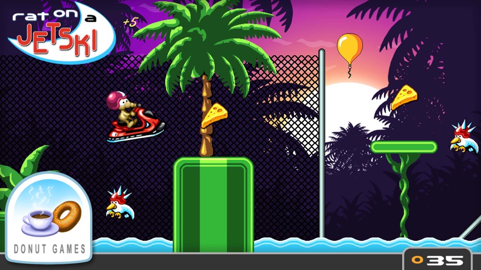 #1. Rat On A Jet Ski (iOS) di: Donut Games
